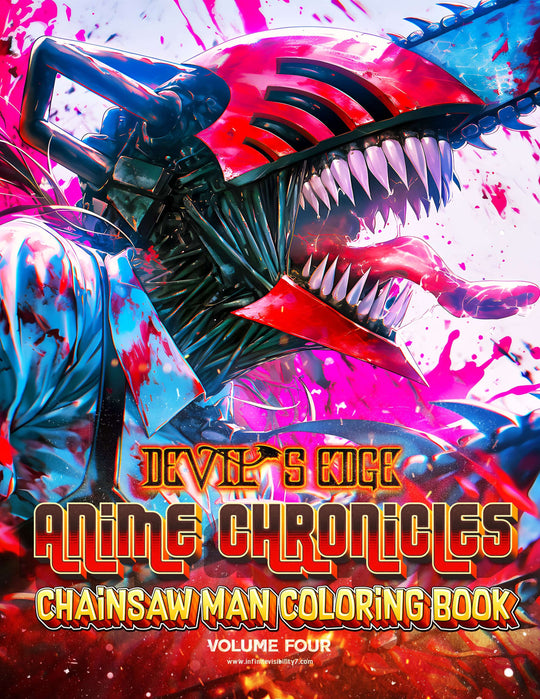 Anime Chronicles: Devil’s Edge – A Chainsaw Man Coloring Book (Volume 4) PDF