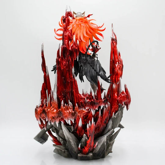 A detailed 32cm Bleach Anime Figure GK model featuring Kurosaki Ichigo in battle pose, available with Ulquiorra Cifer and Toshiro Hitsugaya variants.