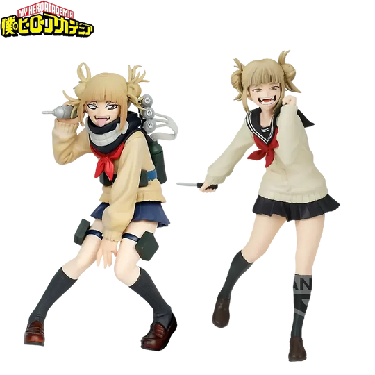 A highly detailed 15cm Toga Himiko Figurine made of premium PVC, standing in a dynamic My Hero Academia anime pose.