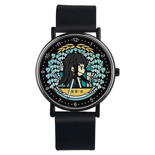 Demon Slayer Nezuko Sanemi Anime Student Analog Watch cartoon personality holiday gift