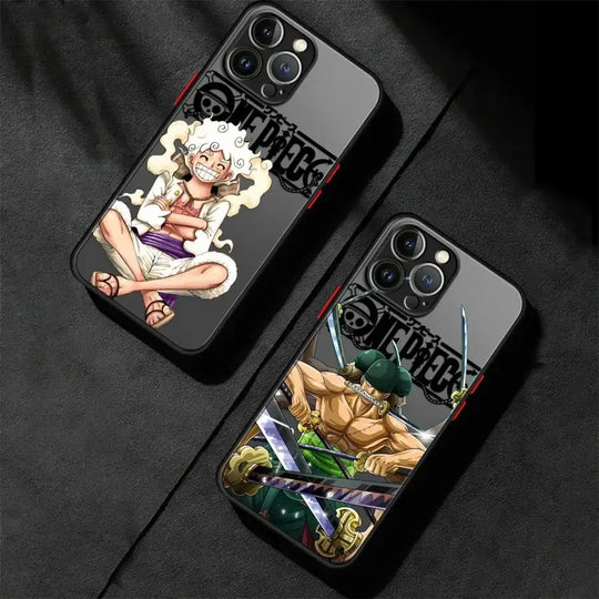 Equip your device with this matte One Piece Phone Case! 🏴☠️ Featuring Zoro and Luffy art. Fits iPhone 16, 15, 14 & more. Shop the trend now!