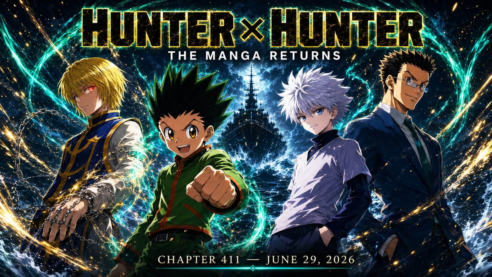 Hunter x Hunter Manga Returns Gon and Kurapika Succession Contest arc 2026
