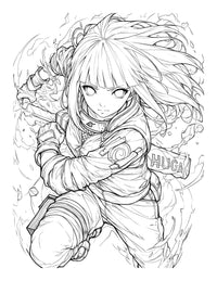 Anime Chronicles: Naruto Shippuden Legacy! A Ninja Adventure Coloring Book PDF