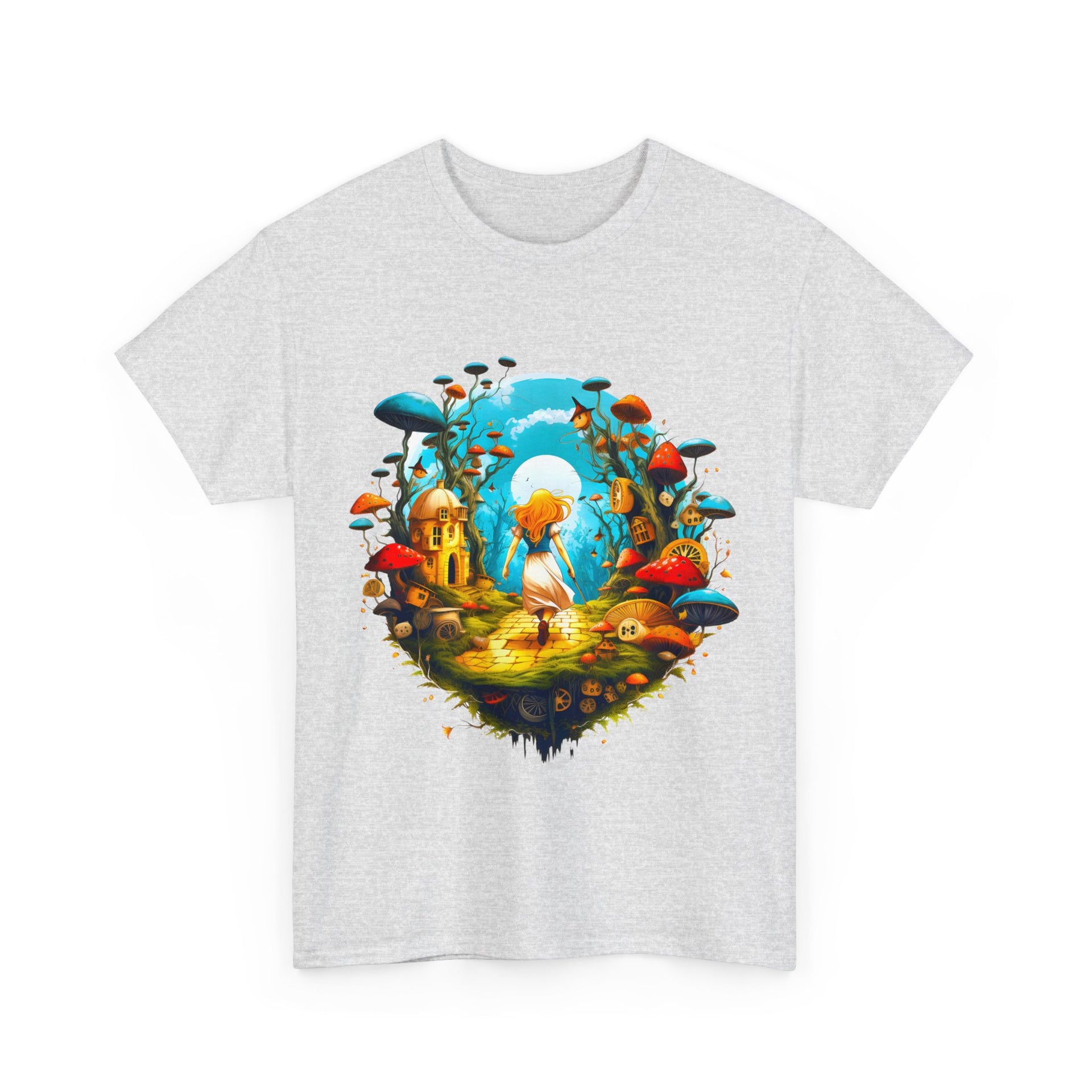 Lost in the Magical Forest: A Unique Adventure Awaits Unisex Heavy Cotton Tee