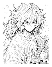 Anime Chronicles: Slay the Colors! A Demon Slayer Coloring Book (Volume 6) PDF