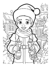 Magical Christmas Moments: A Vibrant Coloring Book for Kids PDF