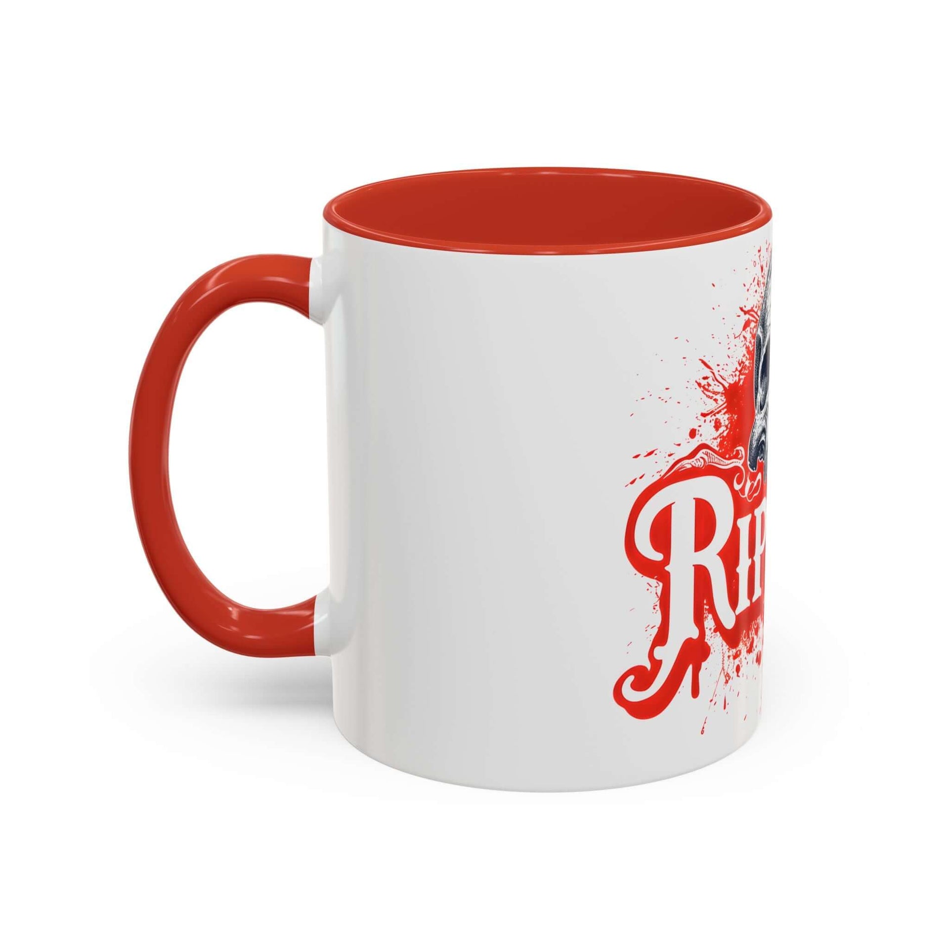 Ripper Skull Halloween Coffee Mug (11oz, 15oz) – Perfect for Spooky Sips