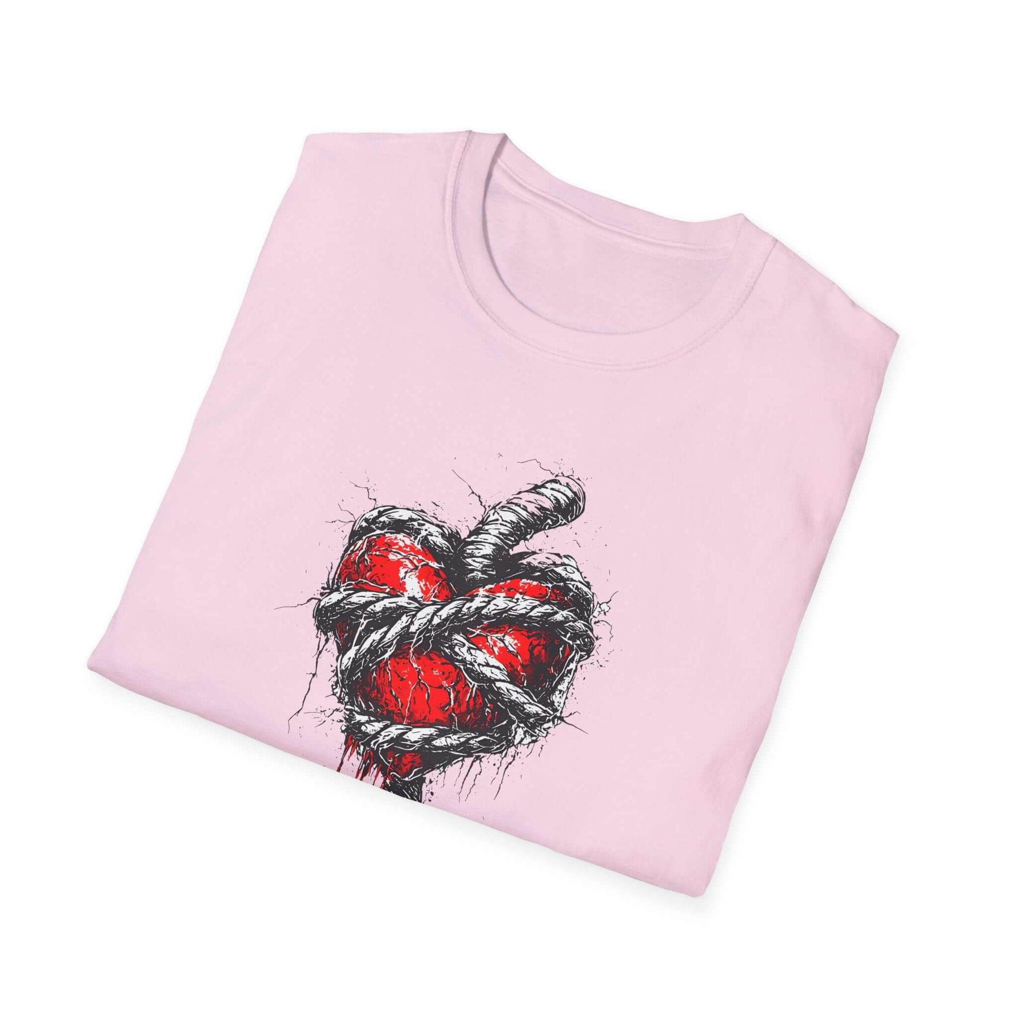 Tied Heart Valentine's T-Shirt - Infinite Visibility