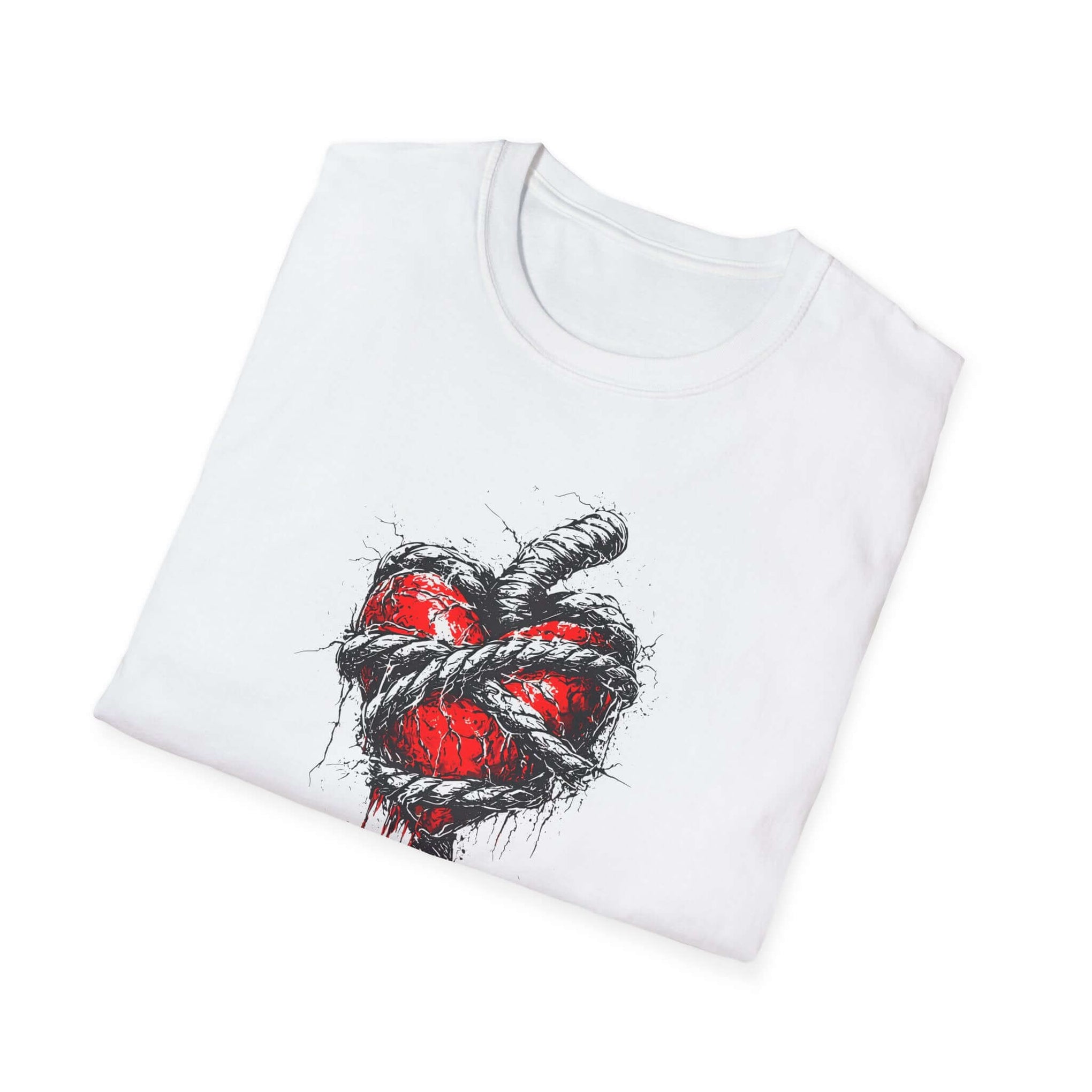 Tied Heart Valentine's T-Shirt - Infinite Visibility
