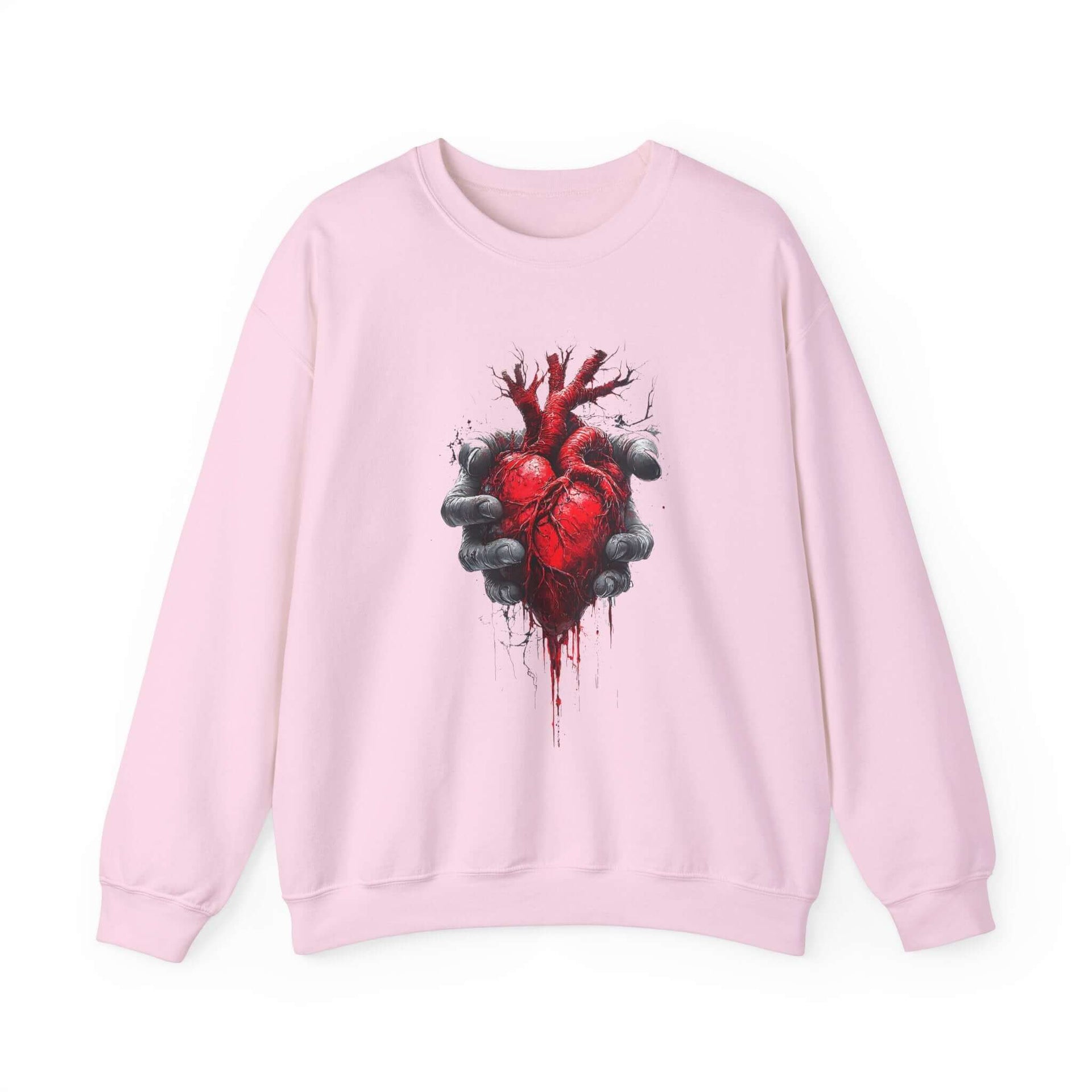 Bloody Heart Valentine's Sweatshirt - Infinite Visibility
