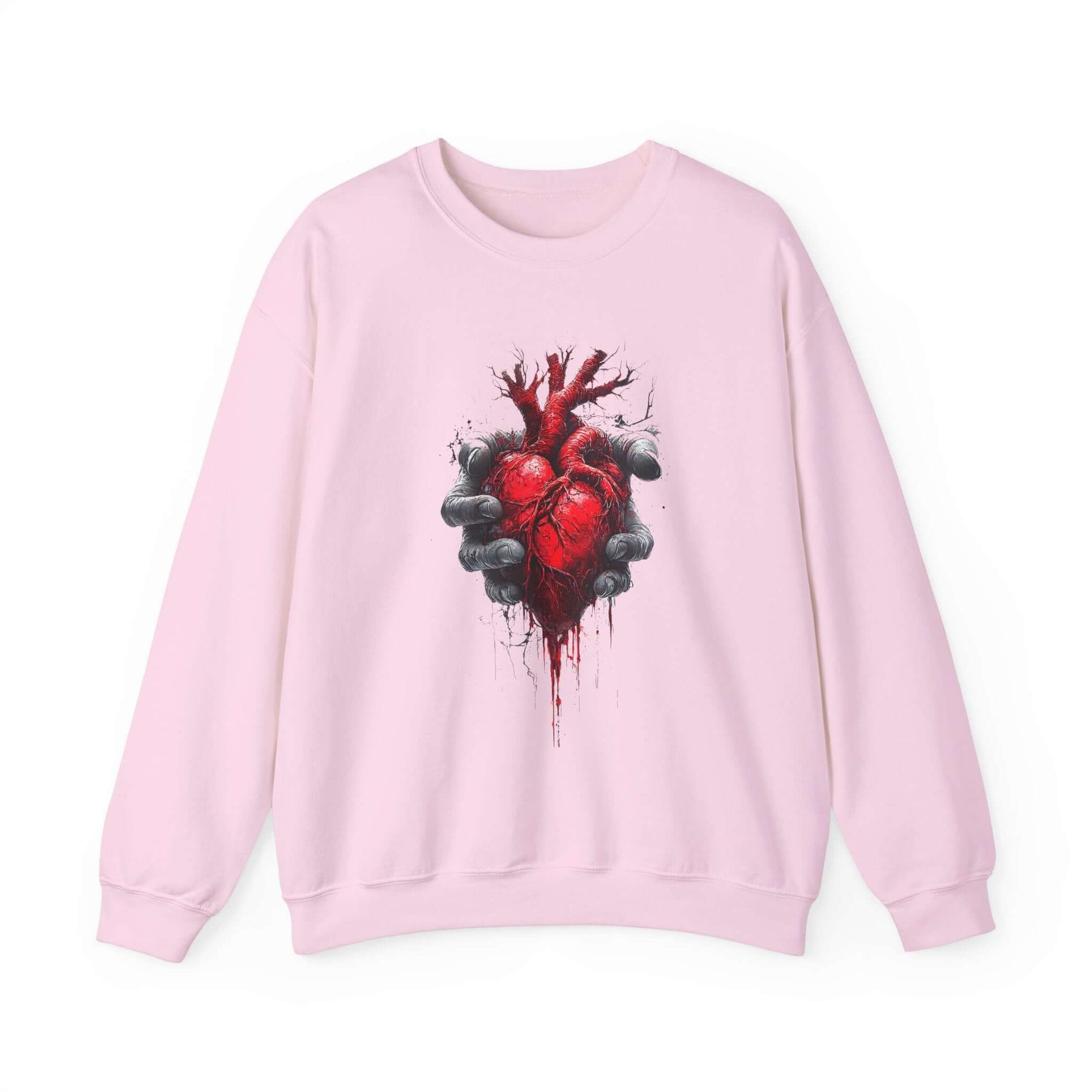 Bloody Heart Valentine's Sweatshirt - Infinite Visibility