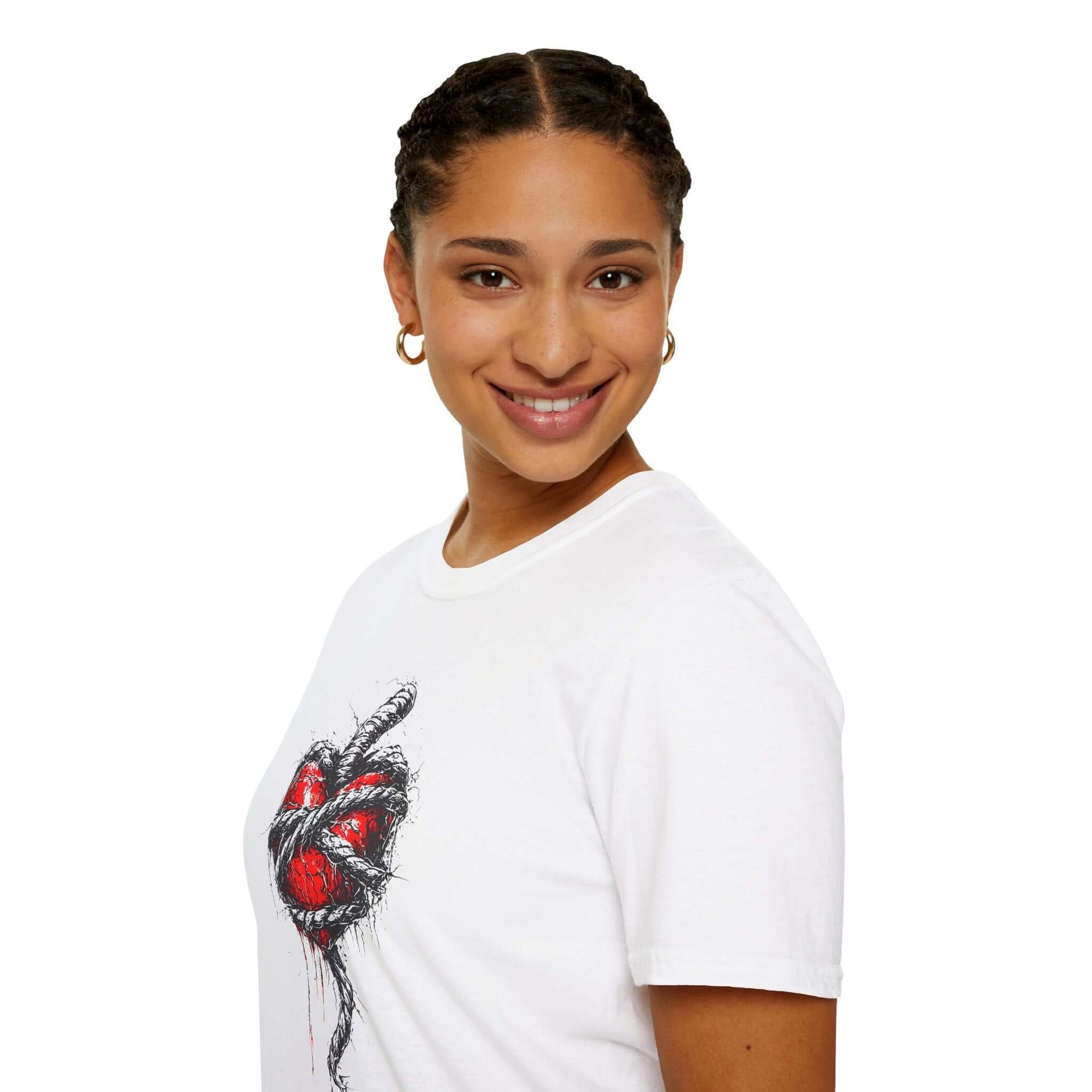 Tied Heart Valentine's T-Shirt - Infinite Visibility