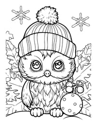 Colorful Holidays: Winter Whimsies Christmas Coloring Book for Kids PDF