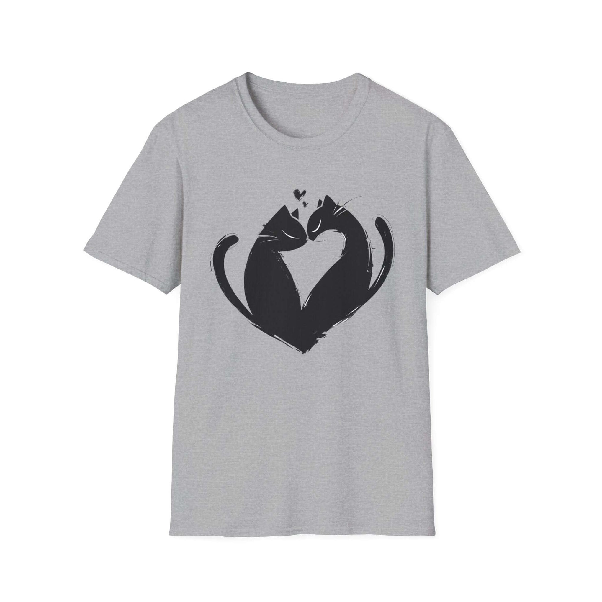 Purrfect Love T-Shirt - Valentine's Day Gift - Infinite Visibility