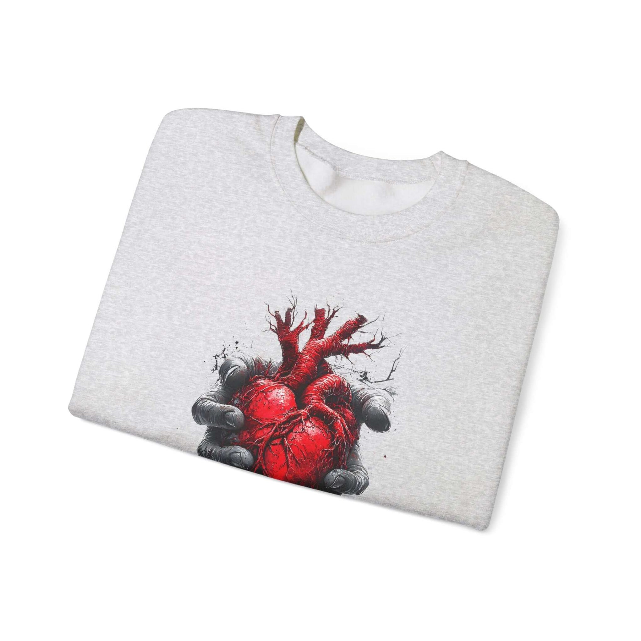 Bloody Heart Valentine's Sweatshirt - Infinite Visibility