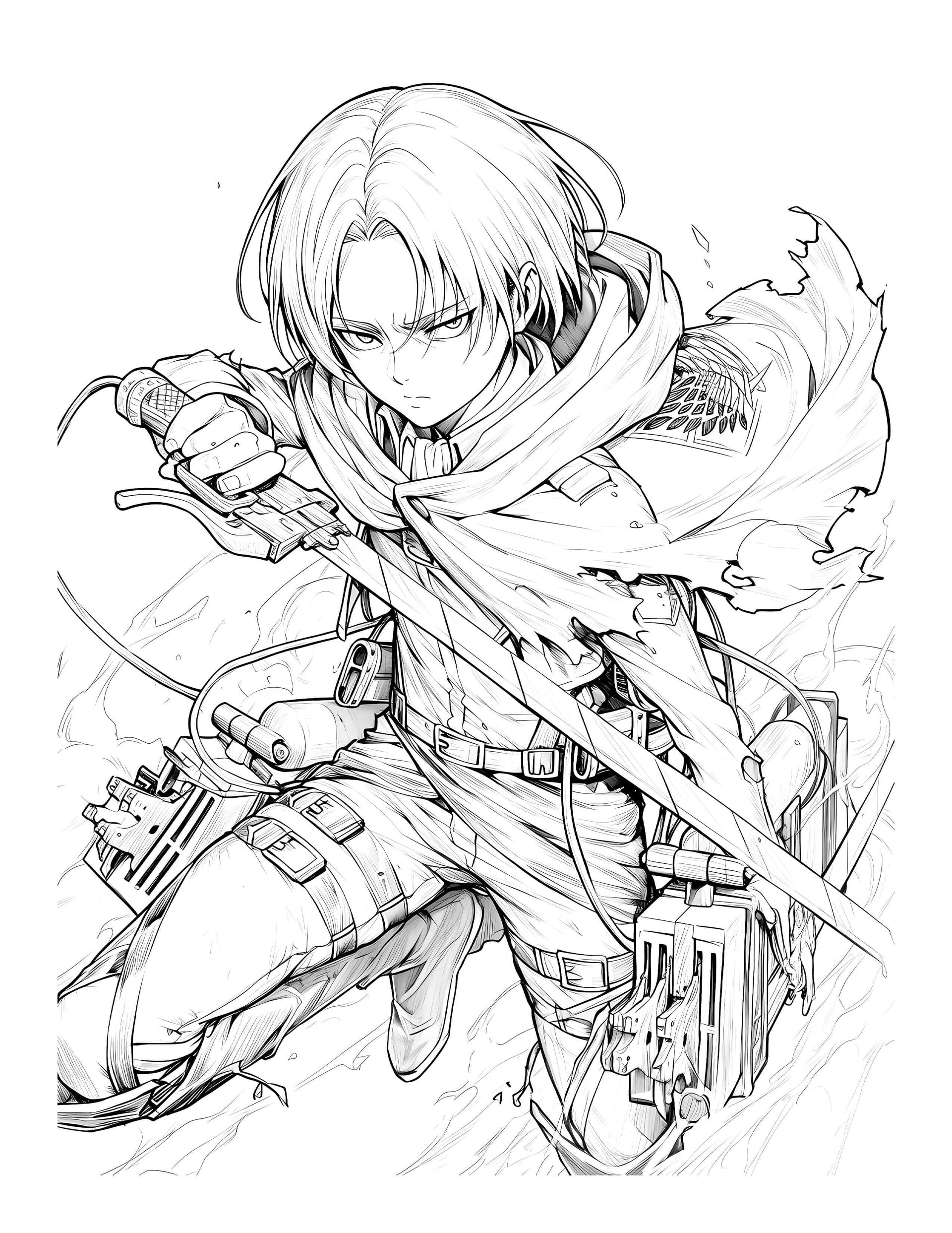 Anime Chronicles: Titans Unleashed! An Attack On Titan Coloring Book (Volume 8) PDF