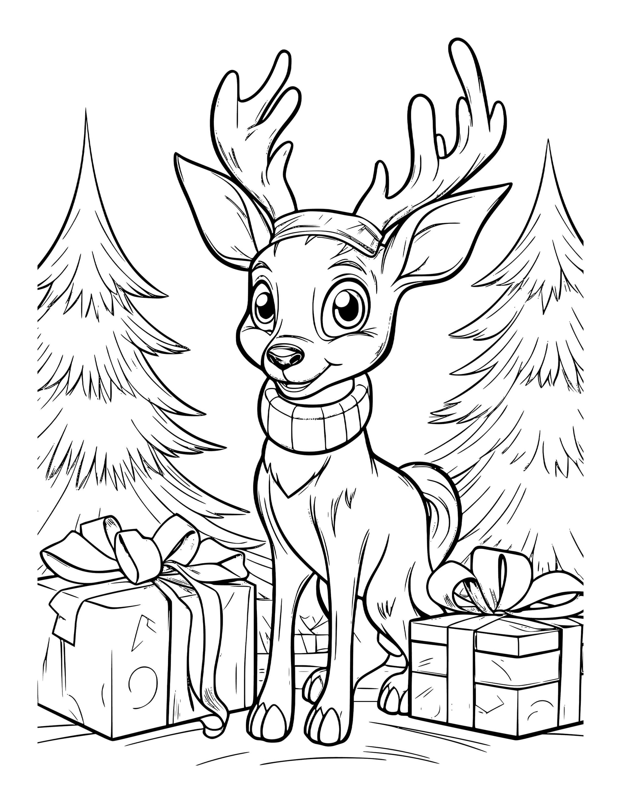 Jingle Joy: A Christmas Wonderland Coloring Book for Kids PDF