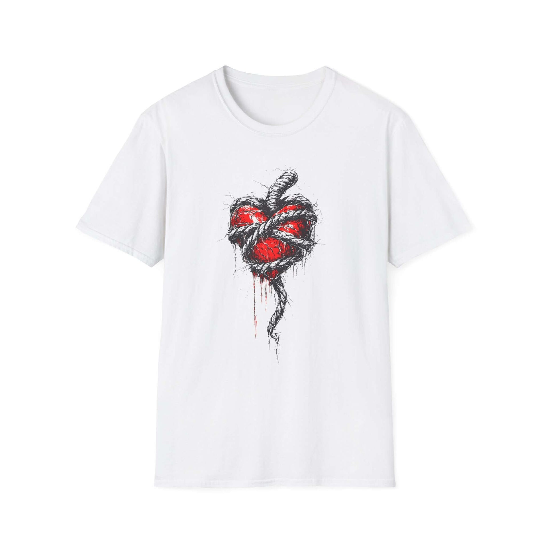 Tied Heart Valentine's T-Shirt - Infinite Visibility