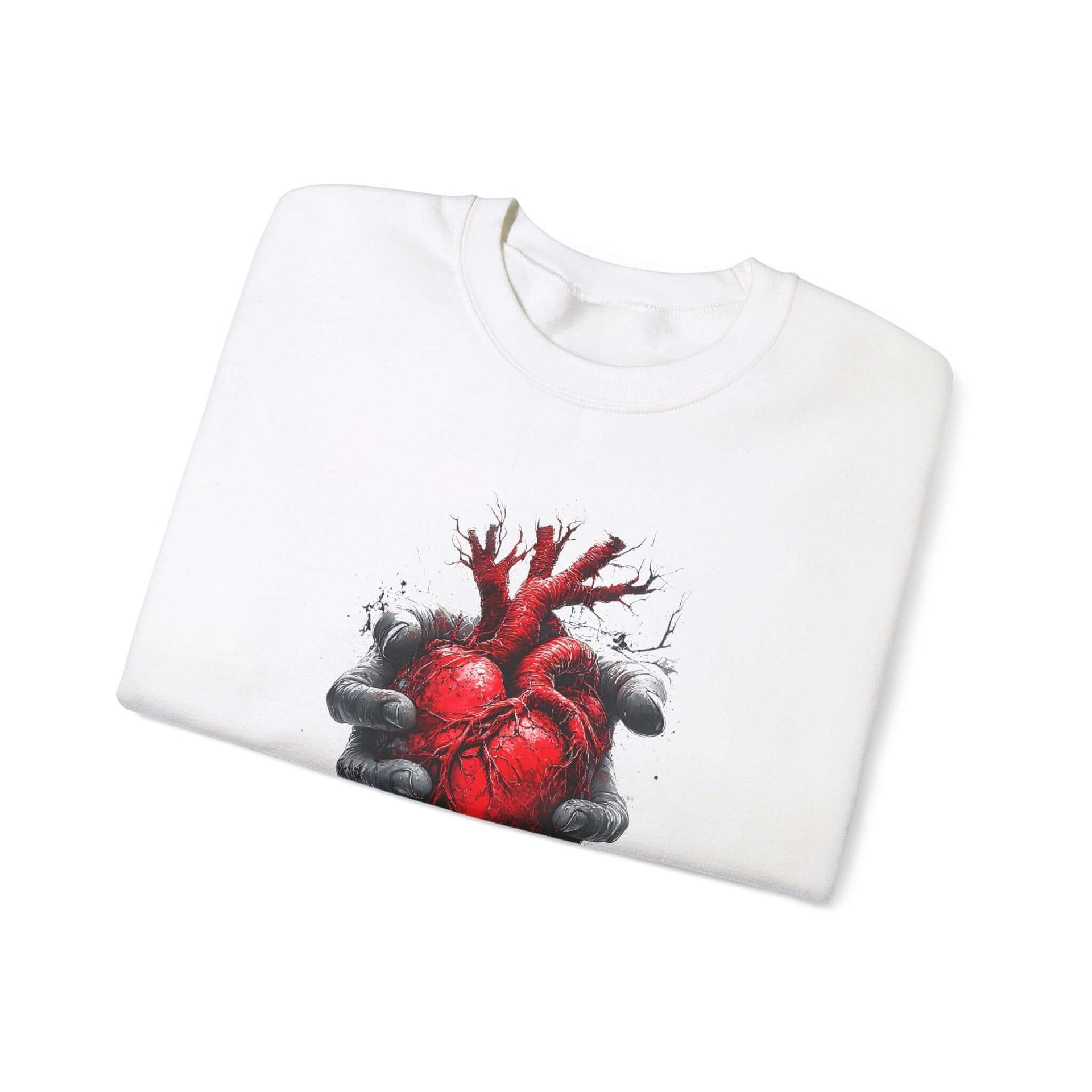 Bloody Heart Valentine's Sweatshirt - Infinite Visibility