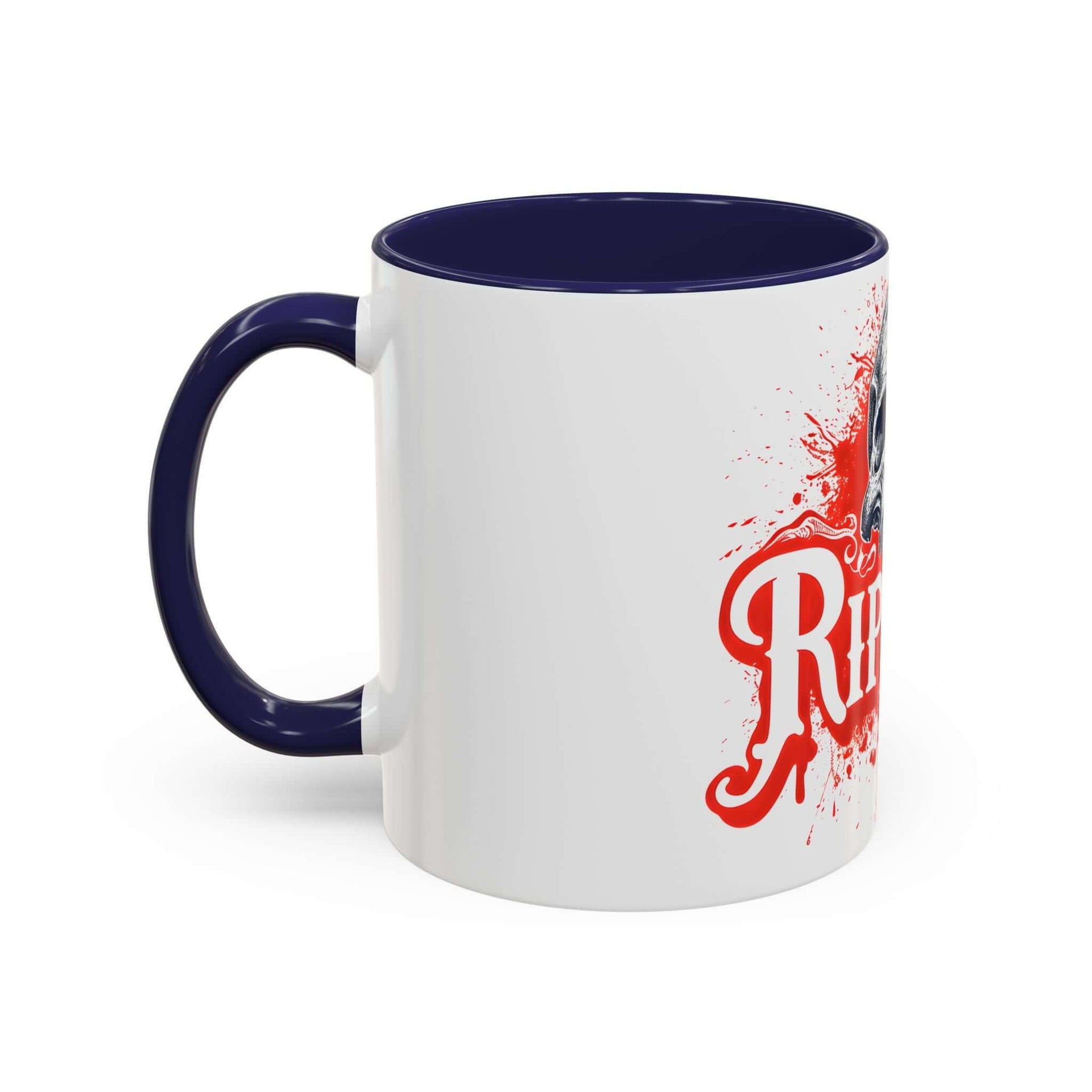 Ripper Skull Halloween Coffee Mug (11oz, 15oz) – Perfect for Spooky Sips