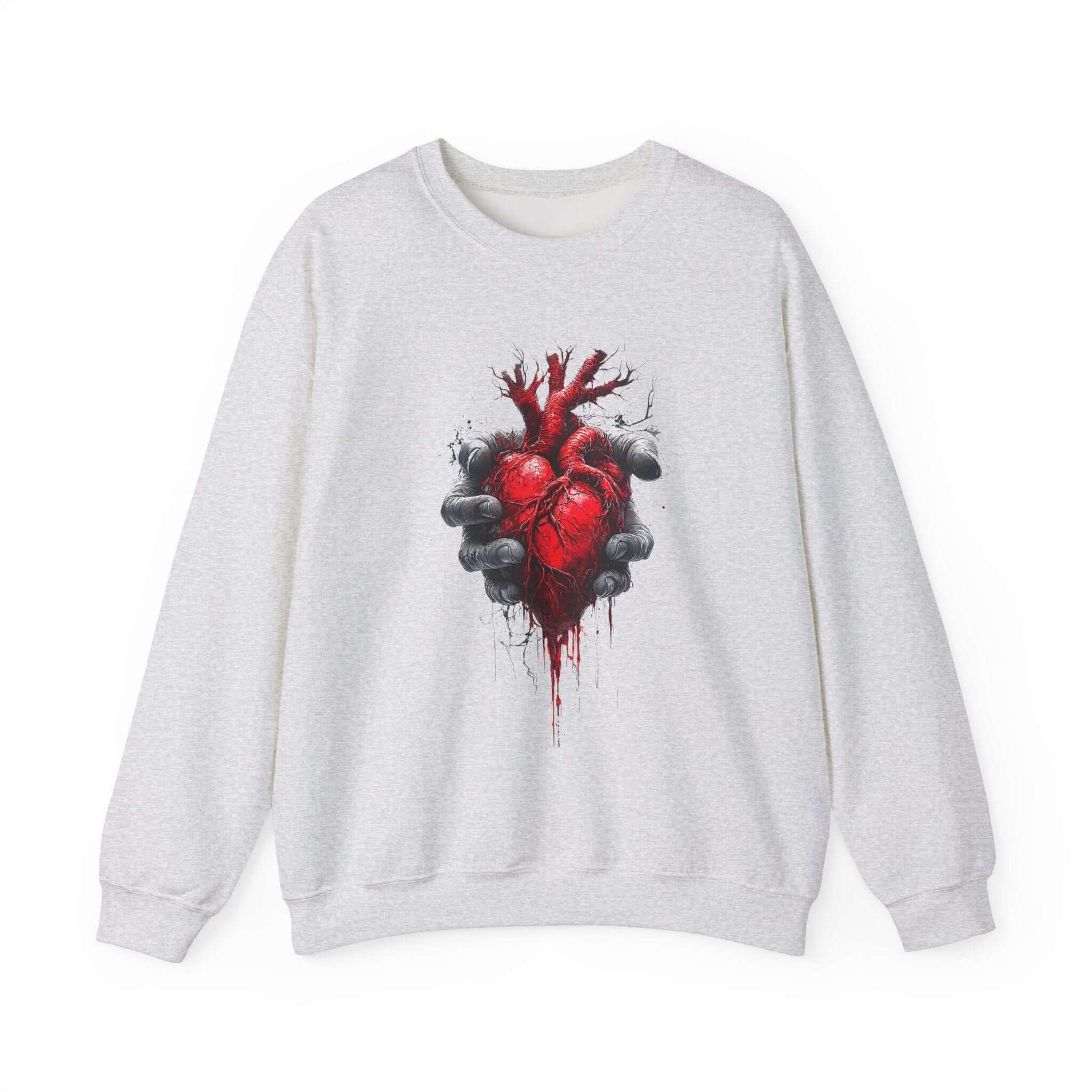 Bloody Heart Valentine's Sweatshirt - Infinite Visibility