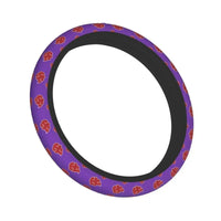 Naruto Akatsuki Anime Steering Wheel Cover 38cm elastic Neji Konoha braid car accessory