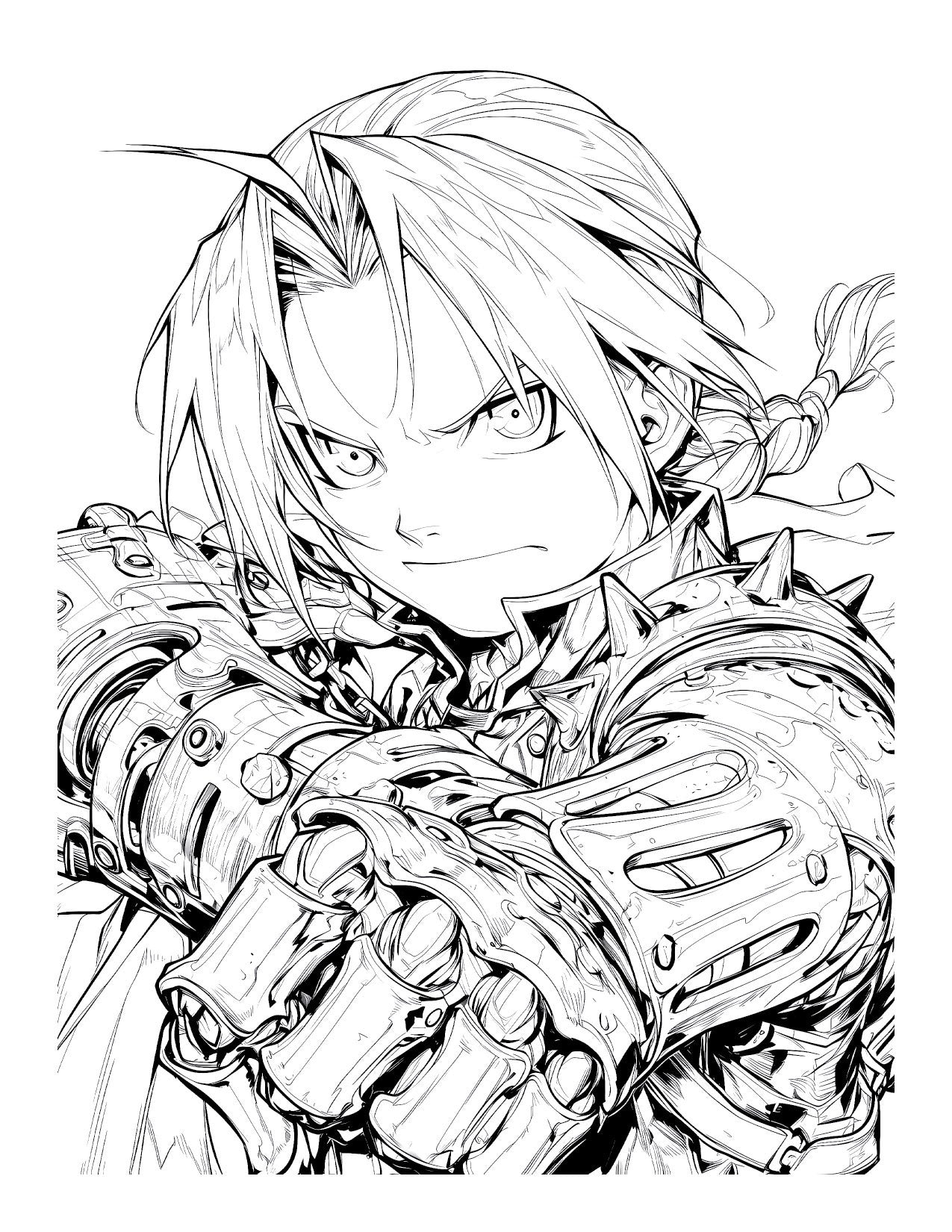 Manga ManiaK: Anime Coloring Book for Teens and Adults