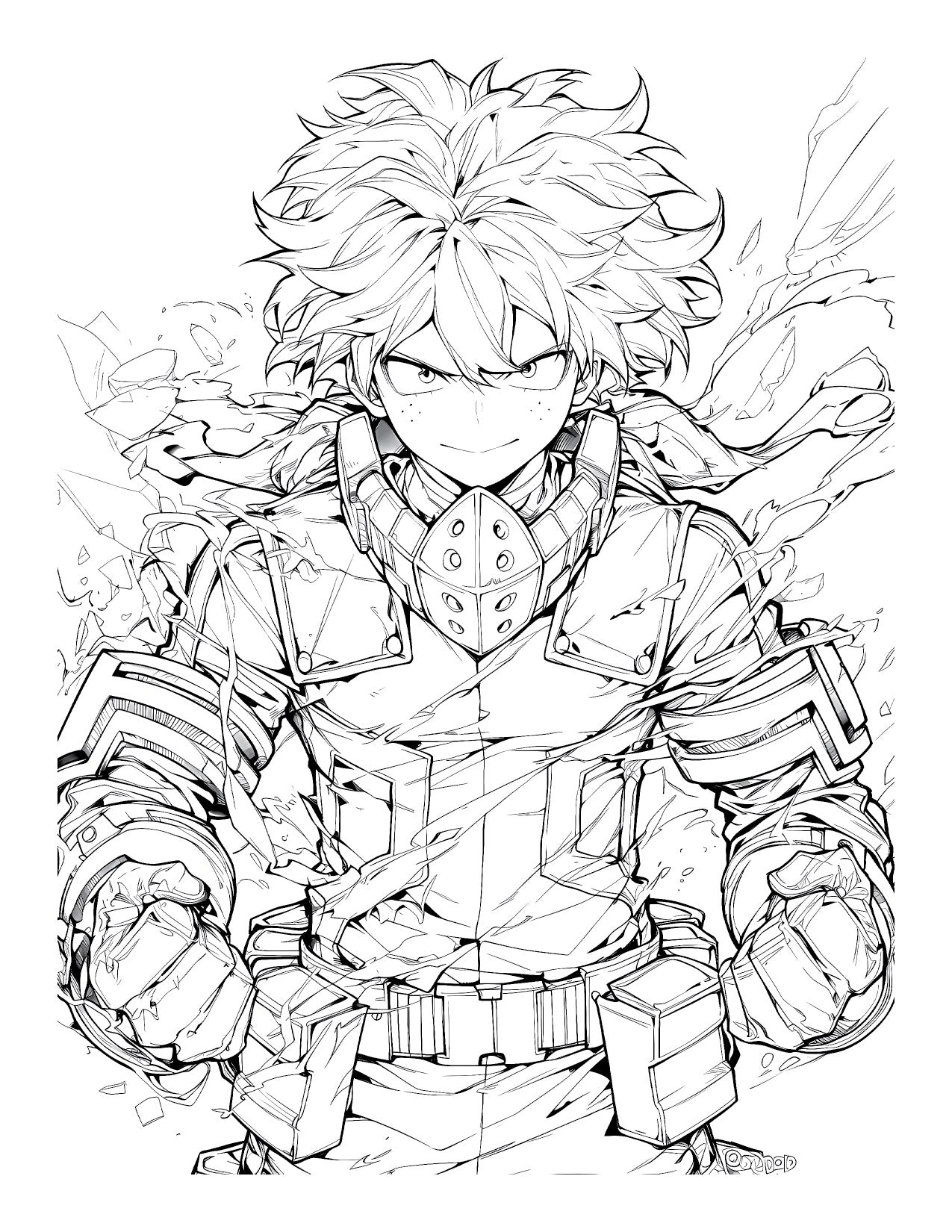 Anime Chronicles: Plus Ultra! A My Hero Academia Coloring Book