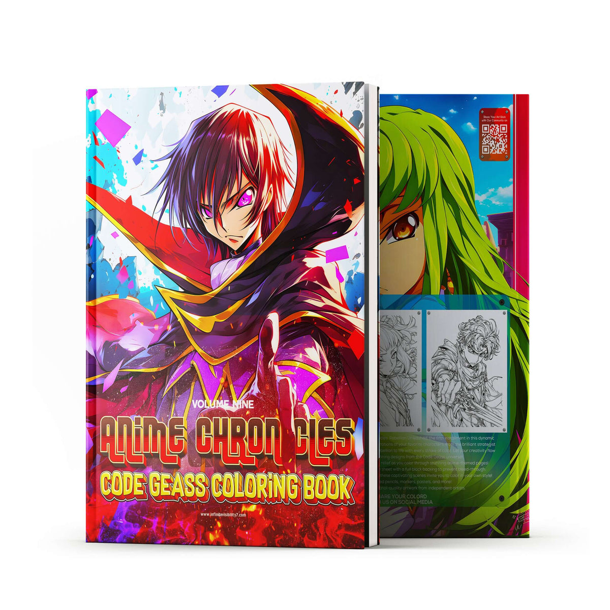 Anime Chronicles: Rebellion Unleashed! A Code Geass Coloring Book (Volume 9) PDF