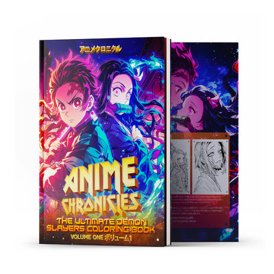 Anime Chronicles: The Ultimate Demon Slayer Coloring Book