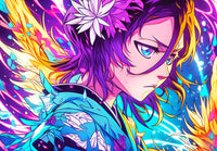 Bleach-Inspired: Soulful Serenity - Digital Anime Art Print 🌸