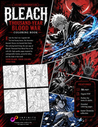 Bleach TYBW Coloring Book Vol 19 | 50 Designs | Anime Chronicles