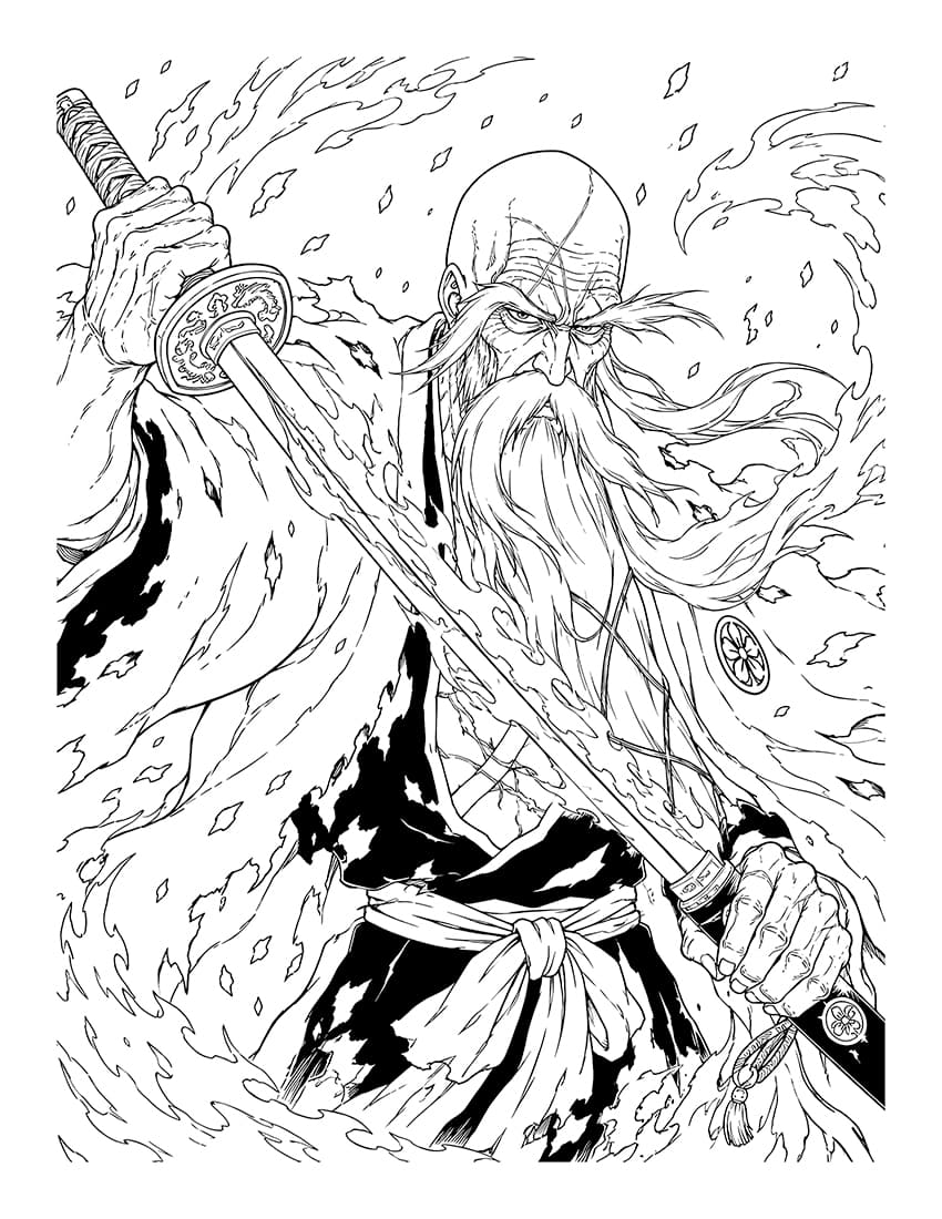 Bleach TYBW Coloring Book Vol 19 | 50 Designs | Anime Chronicles