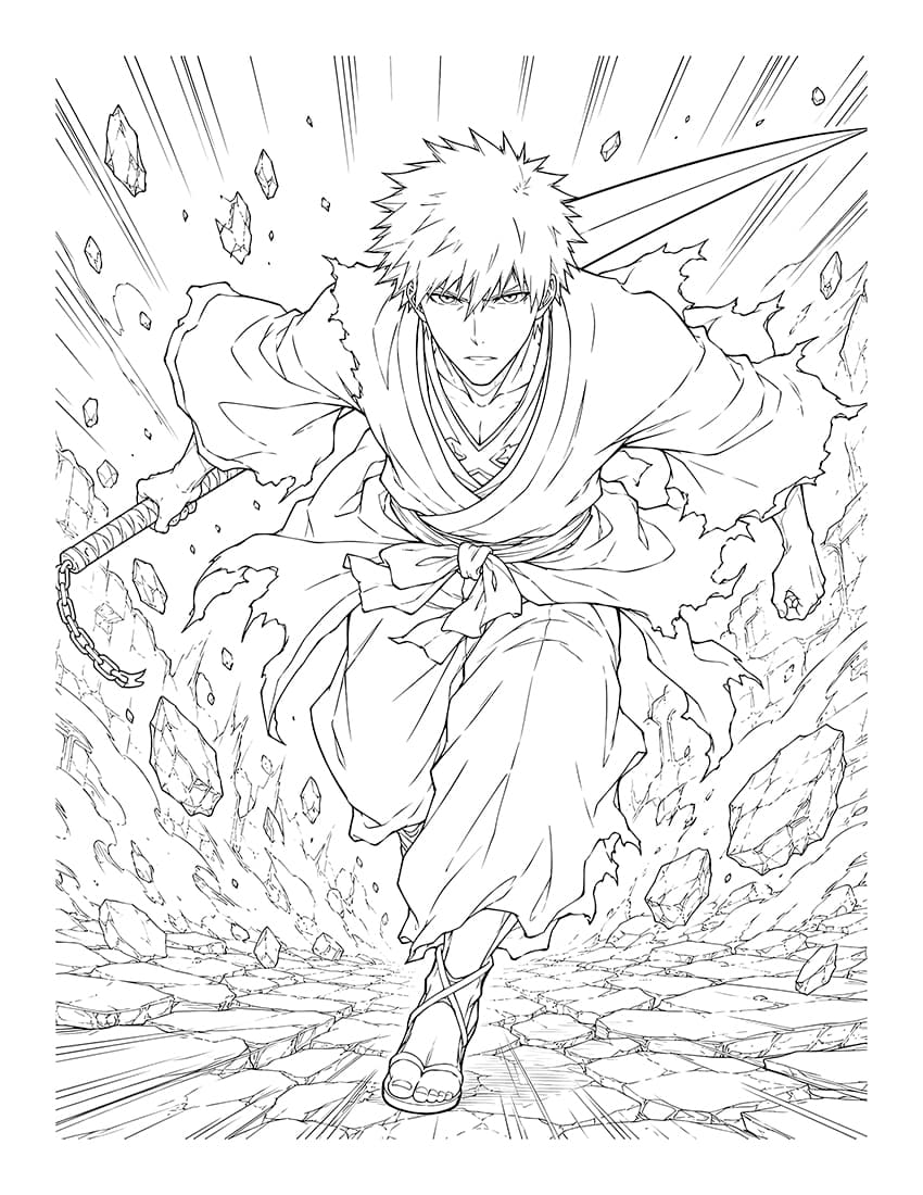 Bleach TYBW Coloring Book Vol 19 | 50 Designs | Anime Chronicles