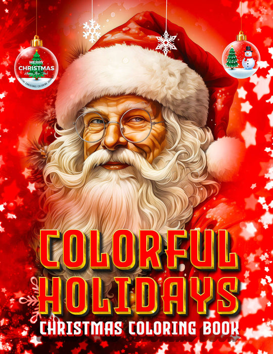 Colorful Holidays: Winter Whimsies Christmas Coloring Book for Kids PDF