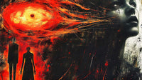 Cosmic Witness: Dark Abstract Red Eye Art | Digital Download 🔥