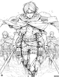 Attack on Titan Coloring Page