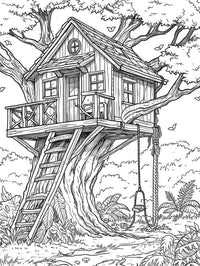 Enchanting Treehouse: A Whimsical World for Little Adventurers