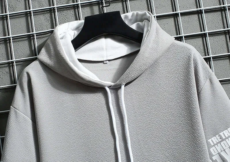 Close-up of Solo Leveling Anime Graphic T-Shirt Korean Fashion print detail polyester fabric
