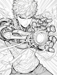 Incinerate Boredom: Color Genos' Blazing Attack - Downloadable Now!