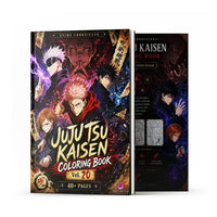 Jujutsu Kaisen Coloring Book Vol 20 featuring vibrant designs and characters from the hit anime, suitable for all fans.