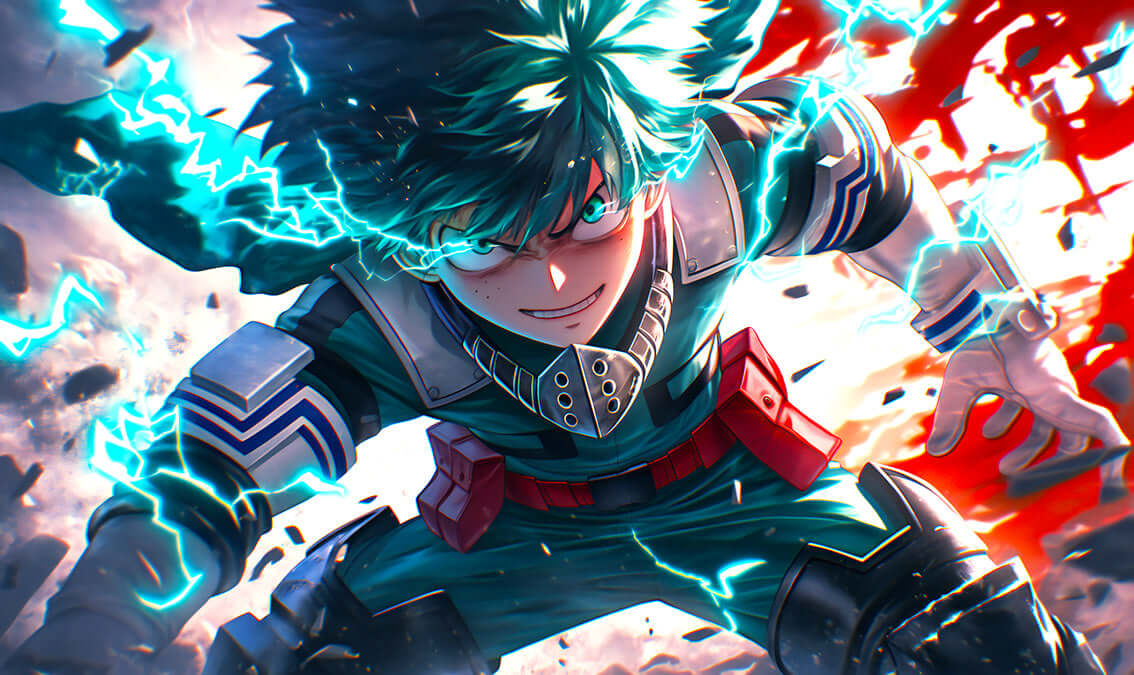 Limit Breaker Deku Art: MHA Digital Download - Unleash Your Power!⚡ #MHA #Deku