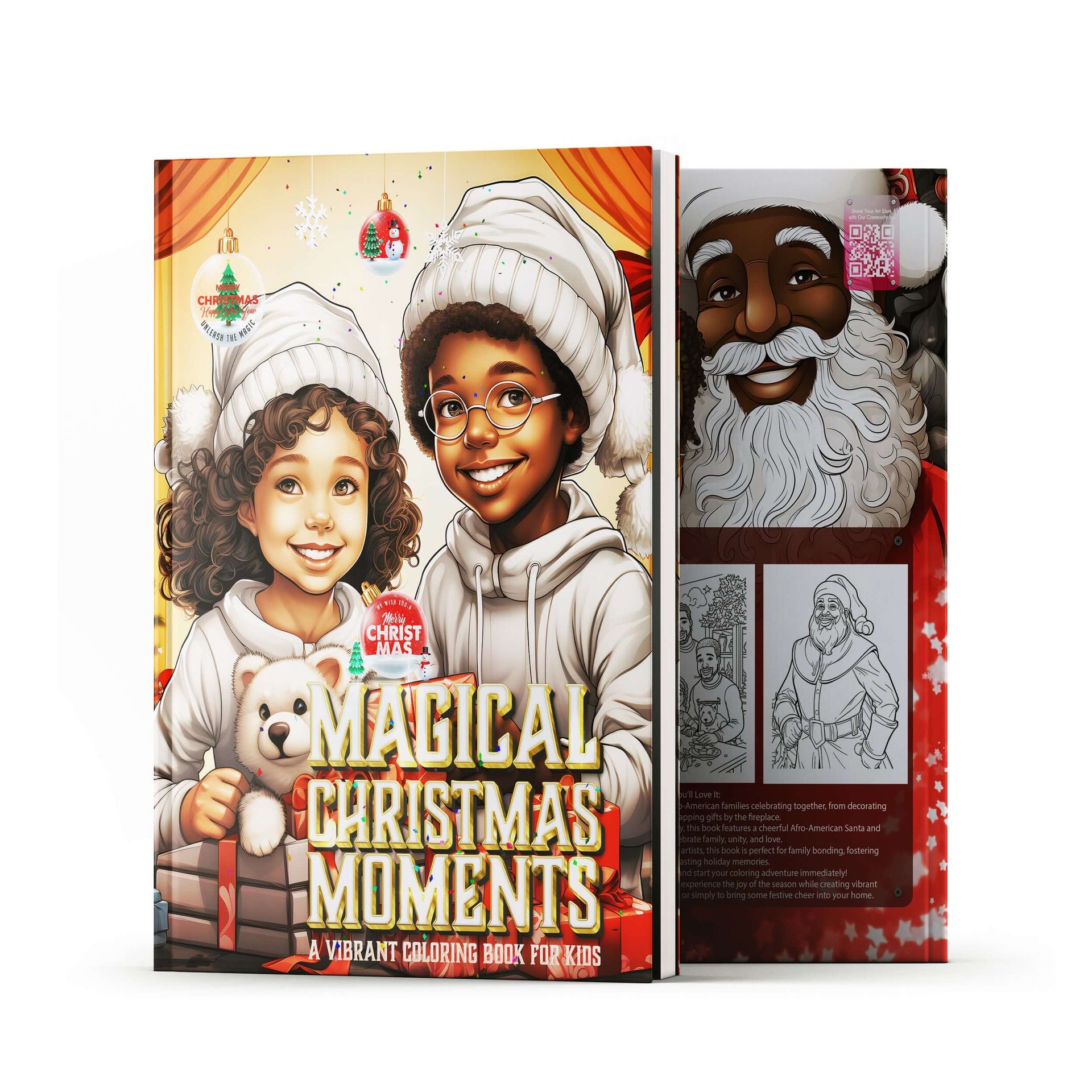 Magical Christmas Moments: A Vibrant Coloring Book for Kids PDF