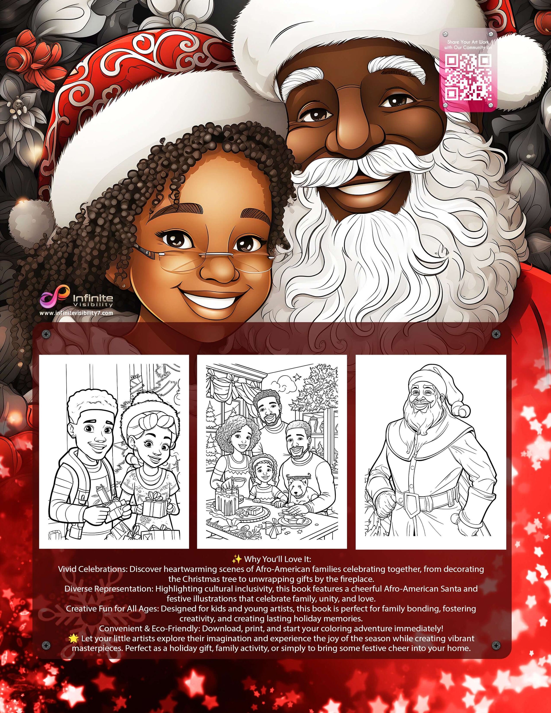 Magical Christmas Moments: A Vibrant Coloring Book for Kids PDF