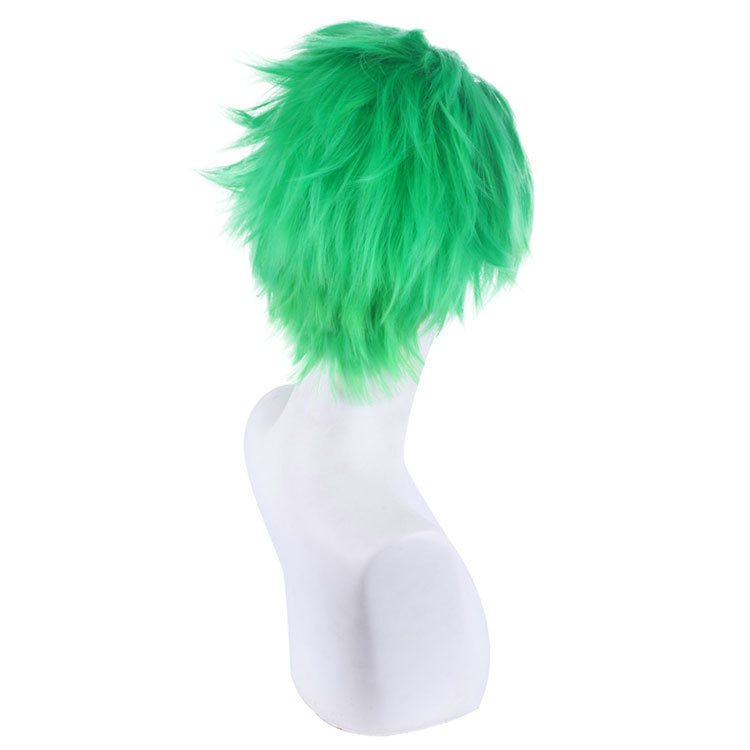 Roronoa Zoro Cosplay Costume including outfit, head scarf, and earrings available in adult sizes.