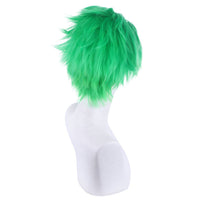 Roronoa Zoro Cosplay Costume including outfit, head scarf, and earrings available in adult sizes.