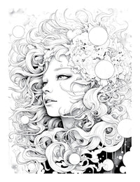 Psychedelic Universe: Adult Coloring Book - Where Beauty Meets Cosmos