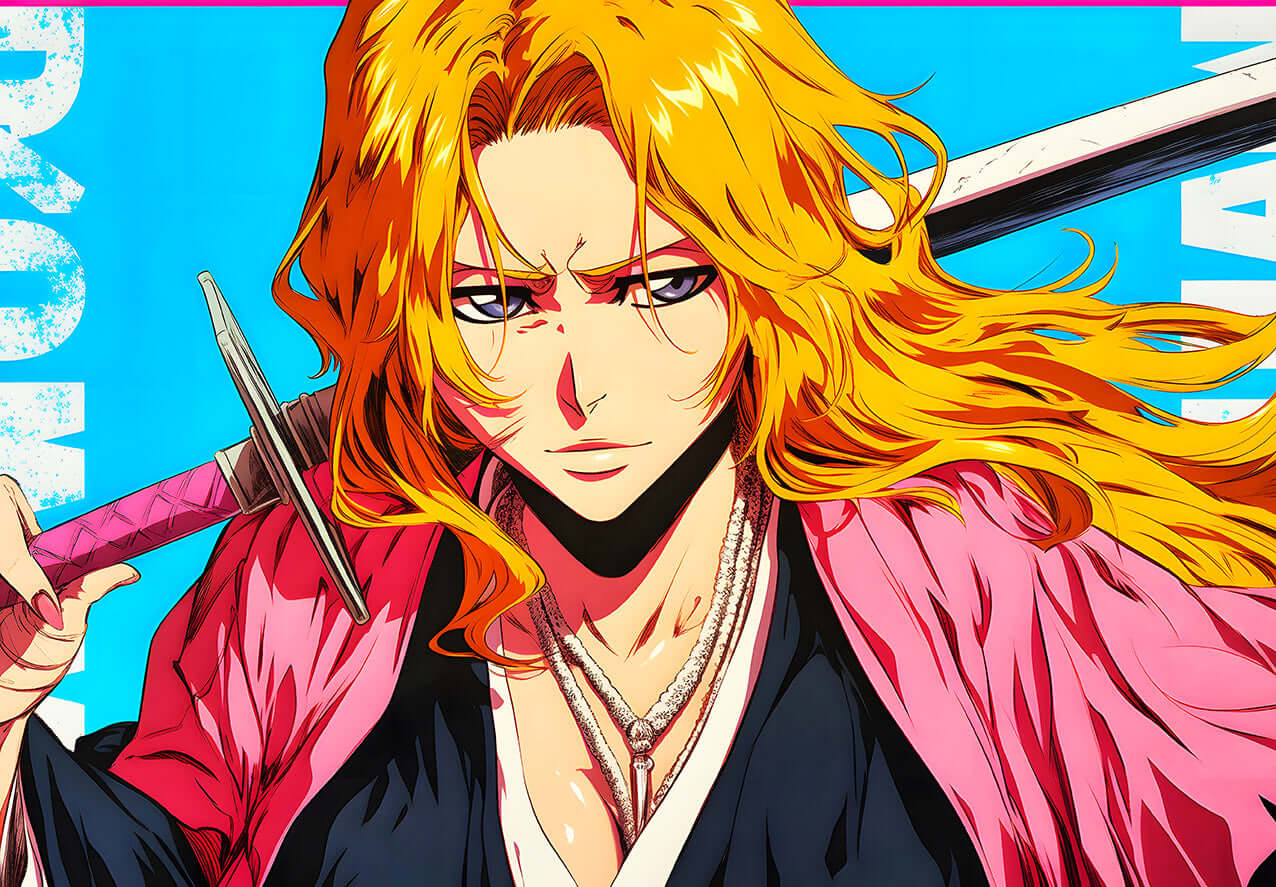 Rangiku Matsumoto - Bleach Digital Art Print (Instant Download) 💛
