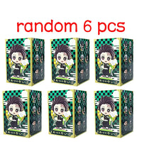 Demon Slayer Tanjiro Nezuko Blind Box Figure anime cartoon statue ornament surprise gift