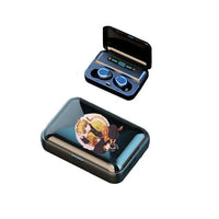 Demon Slayer Tanjiro Nezuko Bluetooth Anime Headset wireless charging sports fitness earbuds